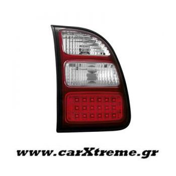 Φανάρι Πίσω Red Crystal Led Toyota RV4 98-00