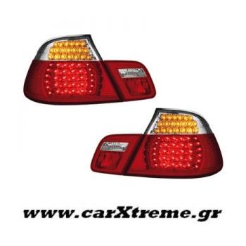 Φανάρι Πίσω Led Red Crystal BMW E46 2D 98-03