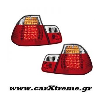Φανάρι Πίσω Red Crystal Led BMW E46 4D 98-01