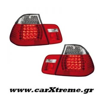 Φανάρι Πίσω Red Crystal Led BMW E46 4D 98-01