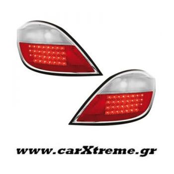 Φανάρι Πίσω Red Crystal Led Opel Astra H 5D 04+