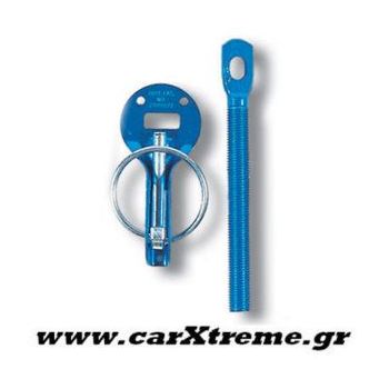 Γάντζοι Καπό Bonnet Pins Μπλε Sparco