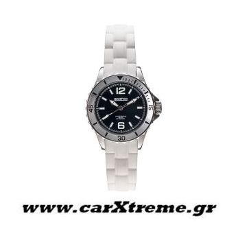 Γυναικείο Ρολόϊ Χειρός Λευκό Sparco