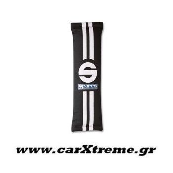 Μαξιλαράκι Ζώνης Ασφαλείας 77 Λεπτό Μαύρο Sparco