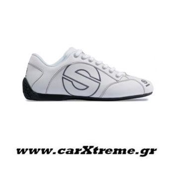 Παπούτσια Esse Δερμάτιινα Λευκά Sparco