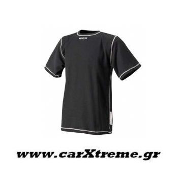 Εσωθερμικό T-Shirt Ice Μαύρο Sparco