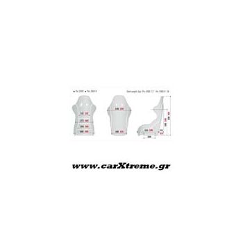 Εσωτερικό Κάθισμα Αυτοκινήτου Racing Pro 2000 II Μαύρο Sparco