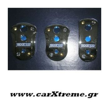 Πεταλιέρες set Black Sparco
