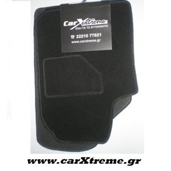 Πατάκια Αυτοκινήτου Μοκέτα Μαύρο Χρώμα