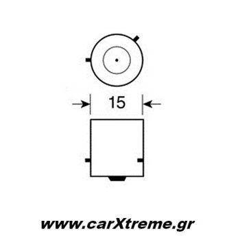 Λάμπα 11 Led 12V PY21W Πορτοκαλί