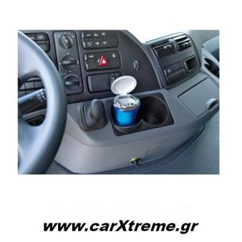 Στακτοδοχείο Αυτοκινήτου Φωτιζόμενο Μπλέ