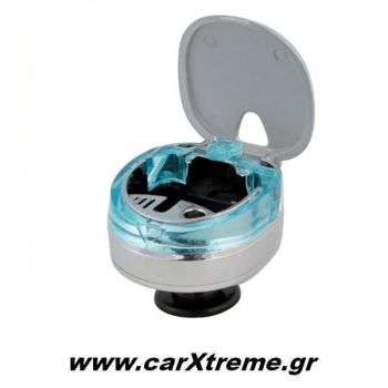 Στακτοδοχείο Αυτοκινήτου με Φώς Μπλέ