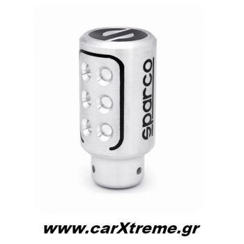 Λεβιέ Ταχυτήτων Sparco Ασημί Διάτρητο