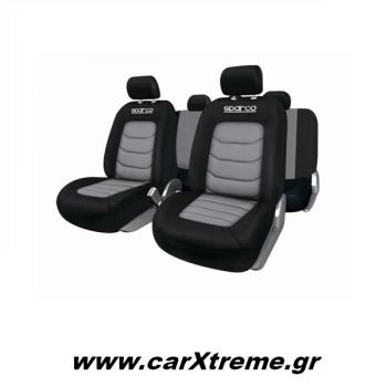 Καλύμματα Καθισμάτων Αυτοκινήτου Sparco Γκρί