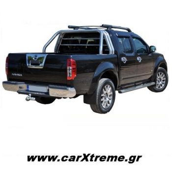 Roll Bar για Nissan Navara D40 με Σωληνωτή Σχάρα