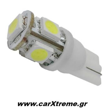 Λαμπάκια Τ10 5 SMD