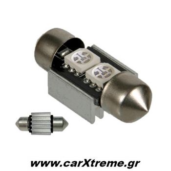 Λαμπάκια Σωληνωτά CanBus 2 SMD 31mm