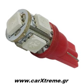 Λαμπάκια Τ10 5 SMD