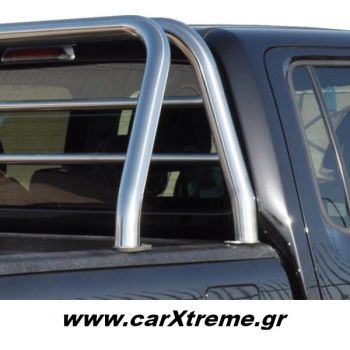 Roll-Bar Nissan D40 Δύο Σκελών Με Οριζόντια Σχάρα