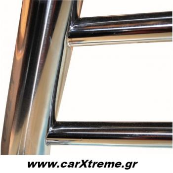 Roll-Bar INOX L200(TRITON) 2006+ Φ60 Με Οριζόντια Σχάρα