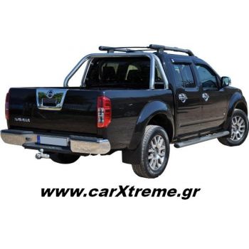 Roll-Bar ΙΝΟΧ Nissan D40 Δύο Σκελών