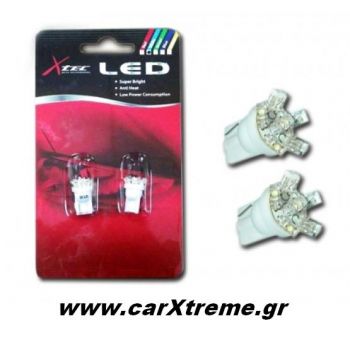 Λαμπάκια πορείας Led T10