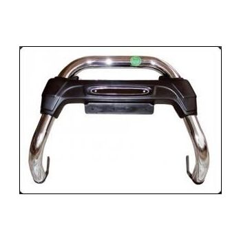 Hyudai Santa Fe 2007> Προφυλακτήρας ανοξείδωτος με μαξιλάρι