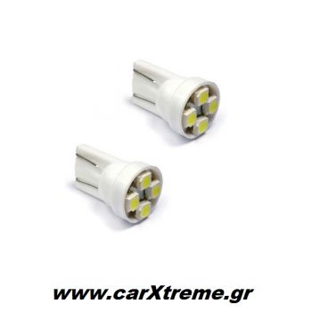 Λαμπάκια Led T10 4SMD