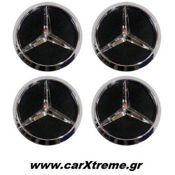 Καπάκια Ζαντών Χρωμίου Mercedes