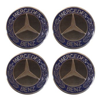 Καπάκια Ζαντών Χρωμίου Mercedes