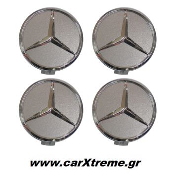 Καπάκια Ζαντών Χρωμίου Mercedes