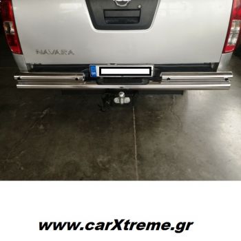 Οπίσθιος Προφυλακτήρας με Κοτσαδόρο για Nissan Navara D40