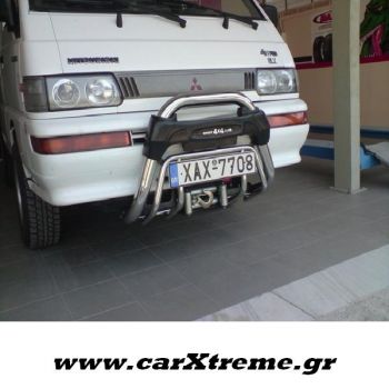 Mitsubishi L300 Εμπρόσθιος Προφυλακτήρας Inox