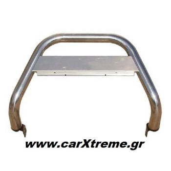 NISSAN D22-NP300- Εμπρόσθιος προφυλακτήρας 107 Inox