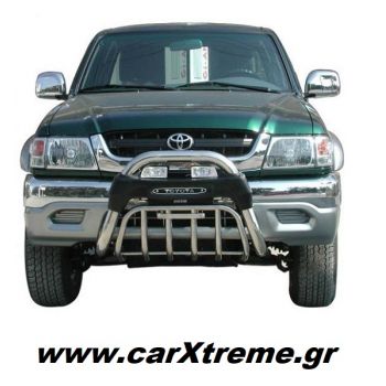 TOYOTA HI.LUX '97>'02/ '05 - Εμπρόσθιος προφυλακτήρας 106 Inox - 090 Inox