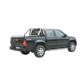 Isuzu D-Max'03>'07- Κουπαστές καρότσας-80 Inox
