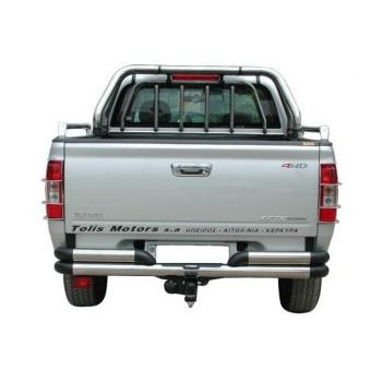 Isuzu D-Max '03>'07- Οπίσθιος προφυλακτήρας με κοτσαδόρο