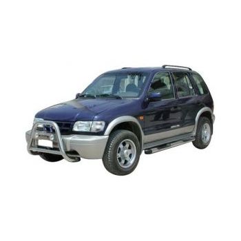 Σκαλοπάτια με διπλό πάτημα Inox Kia Sportage '94>'04