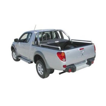 MITSUBISHI L200 '06> - Roll bar 408 Inox-095 Inox