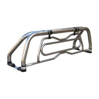 MITSUBISHI L200 '06> - Roll bar 407 Inox-0951 Inox