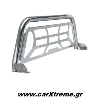 NISSAN D22-NP300-  Roll bar 406 Inox-095 Inox
