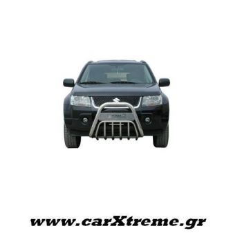 SUZUKI GRAND VITARA '09/ '05> - Εμπρόσθιος προφυλακτήρας 107 Inox-090 Inox