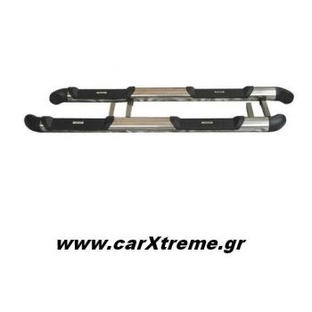 Σκαλοπάτια με διπλό πάτημα 206 Inox TOYOTA HI LUX 1997>'02/'05