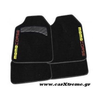 Πατάκια αυτοκινήτου Momo Μαύρο - Κίτρινο