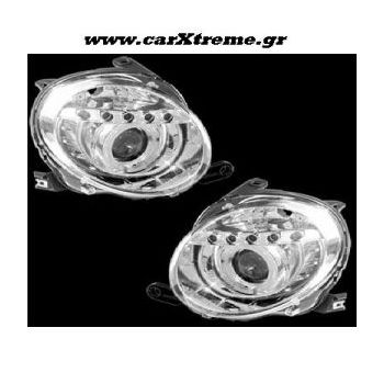 Φανάρια αυτοκινήτου Fiat 500 (από 2007)