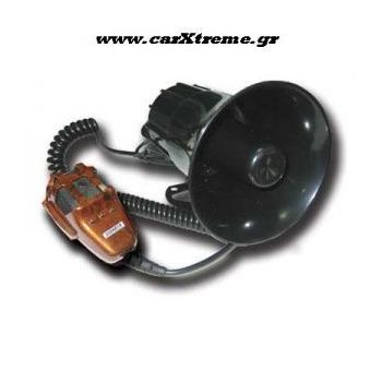 Κόρνα αστυνομίας 80w με μικρόφωνο