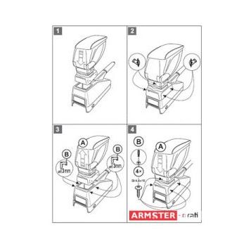 Βάση Κονσόλας Χειρόφρενου Αυτοκινήτου για Suzuki Swift '96-'02