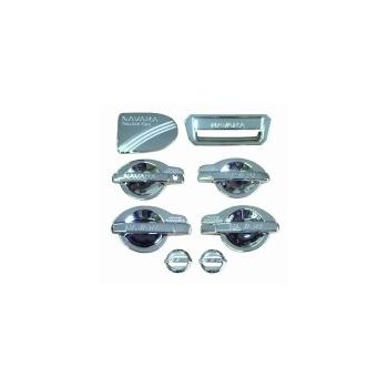 Nissan Navara D40 Διακοσμητικά Νίκελ αυτοκινήτου set