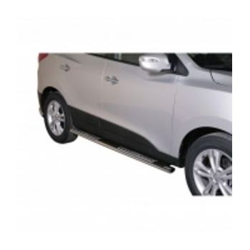 Πλαϊνά Σκαλοπάτια Inox Hyudai IX35