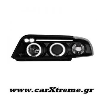 Φανάρι Εμπρός Μαύρα Audi A4, B5 95-98